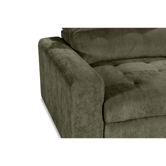 Affori 6S Corner with 3 Electric Slide-out Chaise & RHF Stoage Chaise with Entertainment Console in Palmanova Forest