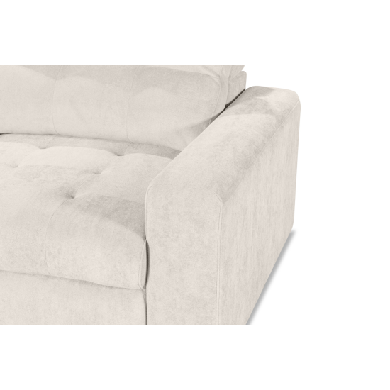 Affori RHF 7 Piece Corner with Entertainment Consolein Palmanova Bone