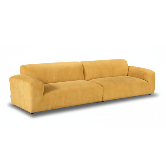 Bruzzano 4 Seat Sofa in Palmanova Mustard