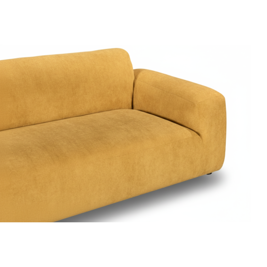Bruzzano 4 Seat Sofa in Palmanova Mustard