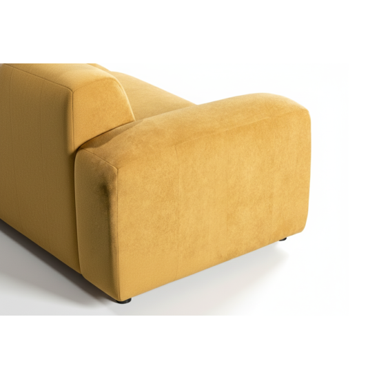 Bruzzano 4 Seat Sofa in Palmanova Mustard