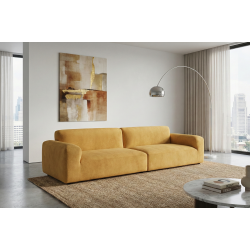 Bruzzano 4 Seat Sofa in Palmanova Mustard