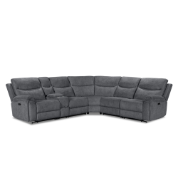 Certosa LHF 6 Piece Corner in Grado Charcoal