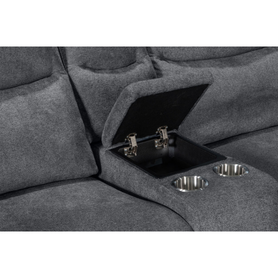 Certosa LHF 6 Piece Corner in Grado Charcoal