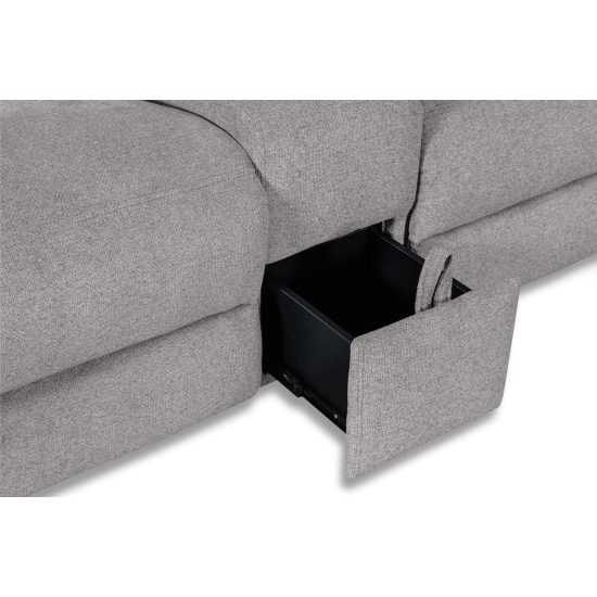 Certosa LHF 6 Piece Corner in Grado Grey