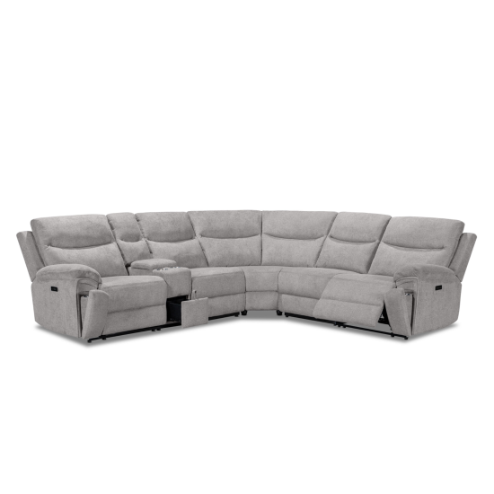 Certosa LHF 6 Piece Corner in Grado Grey