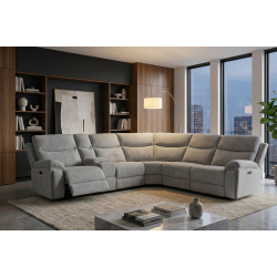 Certosa LHF 6 Piece Corner in Grado Grey