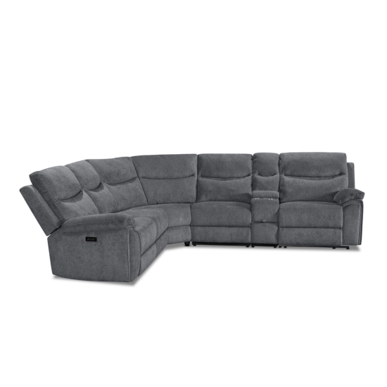 Certosa RHF 6 Piece Corner in Grado Charcoal