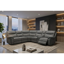 Certosa RHF 6 Piece Corner in Grado Charcoal