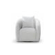 Lancetti Swivel Chair in Marano Light Grey
