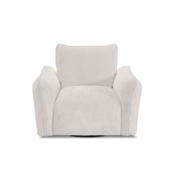 Repubblica Swivel Chair in Palmanova Bone