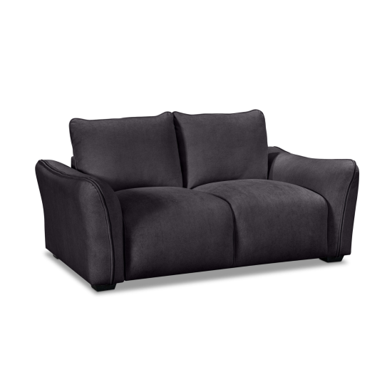Repubblica Loveseat in Palmanova Dark Grey