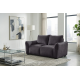 Repubblica Loveseat in Palmanova Dark Grey