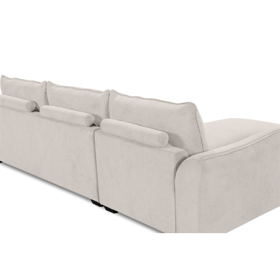 Repubblica LHF Sofa Chaise in Palmanova Bone
