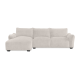 Repubblica LHF Sofa Chaise in Palmanova Bone