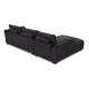 Repubblica LHF Sofa Chaise in Palmanova Dark Grey