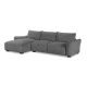 Repubblica LHF Sofa Chaise in Palmanova Grey