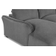 Repubblica LHF Sofa Chaise in Palmanova Grey
