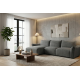 Repubblica LHF Sofa Chaise in Palmanova Grey