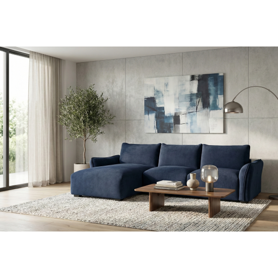 Repubblica LHF Sofa Chaise in Palmanova Lagoon