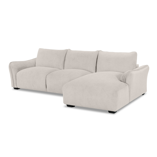 Repubblica RHF Sofa Chaise in Palmanova Bone