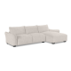 Repubblica RHF Sofa Chaise in Palmanova Bone