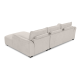 Repubblica RHF Sofa Chaise in Palmanova Bone