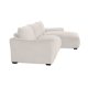 Repubblica RHF Sofa Chaise in Palmanova Bone