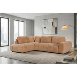 Romolo LHF Sofa Chaise in Latisana Ochre