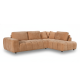Romolo RHF Sofa Chaise in Latisana Ochre