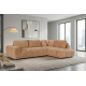 Romolo RHF Sofa Chaise in Latisana Ochre