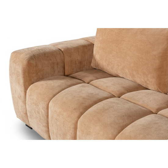 Romolo RHF Sofa Chaise in Latisana Ochre