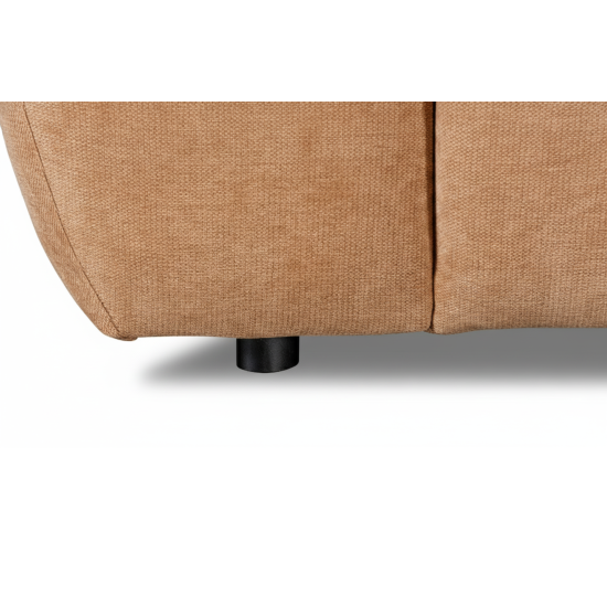 Romolo RHF Sofa Chaise in Latisana Ochre