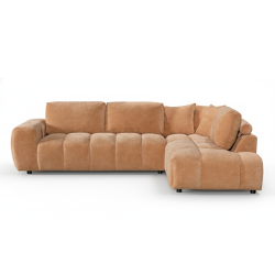 Romolo RHF Sofa Chaise in Latisana Ochre