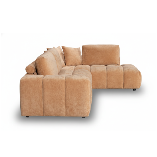 Romolo RHF Sofa Chaise in Latisana Ochre