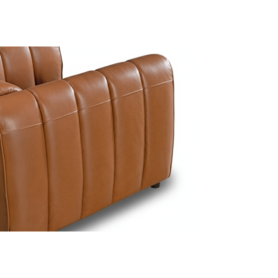 San Cristoforo Swivel Chair in Aquileia Tan