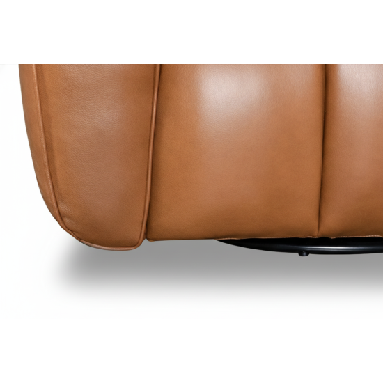 San Cristoforo Swivel Chair in Aquileia Tan