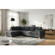 Tibaldi LHF Sofa Chaise in Palmanova Dark Grey