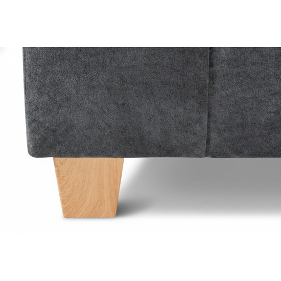 Tibaldi RHF Sofa Chaise in Palmanova Dark Grey