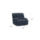 Apollo Recliner in Summer Dark Blue