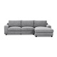 Helios Right Hand Facing Sectional in Orion Stone