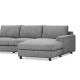 Helios Right Hand Facing Sectional in Orion Stone