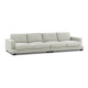 Juno 4 Seat Sofa Bella Light Grey