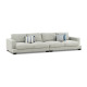 Juno 4 Seat Sofa Bella Light Grey