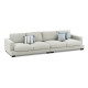 Juno 4 Seat Sofa Bella Light Grey