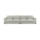 Juno 4 Seat Sofa Bella Light Grey