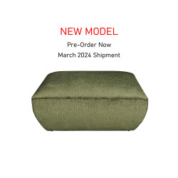 Lignano Ottoman in Aura Avocado