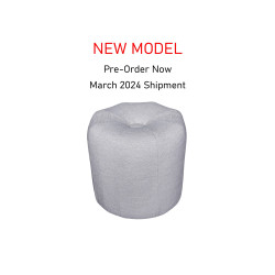 Pineta Mini Ottoman in Comet Morning Mist